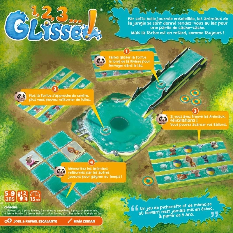 1,2,3 Glisse ! 1,2,3 Glisse ! -Labyrinthe 1 2 3 glisse 1