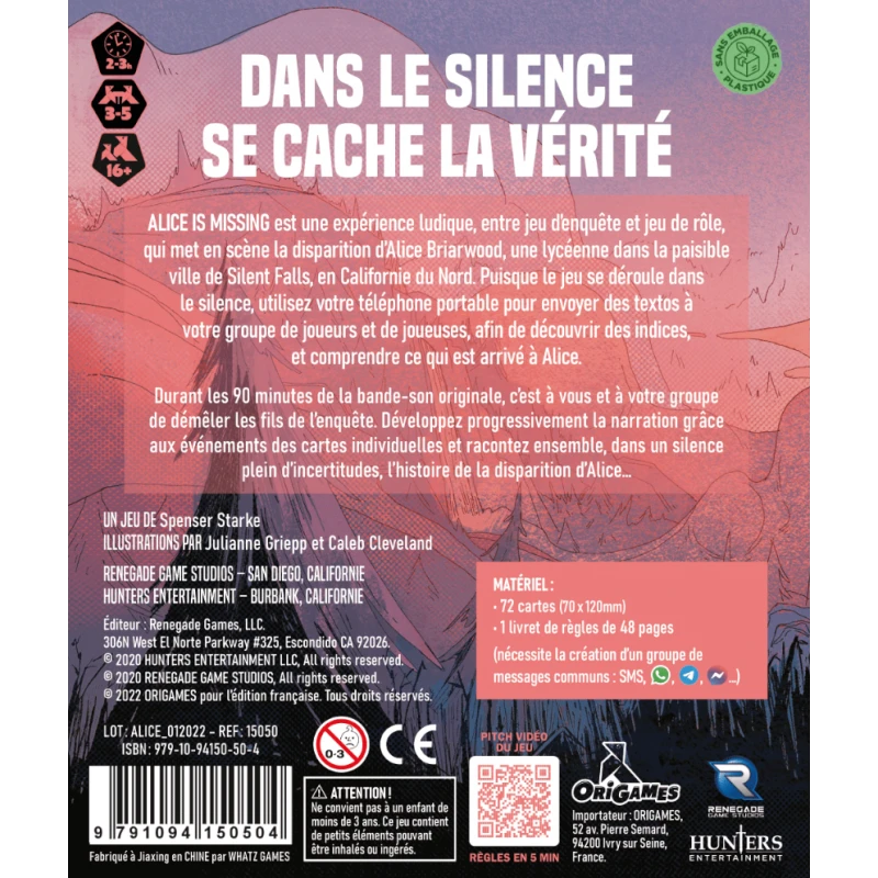 Alice Is Missing Alice Is Missing -Labyrinthe alice is missing 1