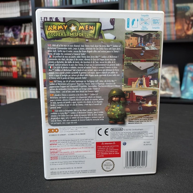 ARMY MEN : SOLDIERS OF MISFORTUNE COMPLET WII ARMY MEN : SOLDIERS OF MISFORTUNE COMPLET WII -Labyrinthe army men soldiers of misfortune complet wii 2