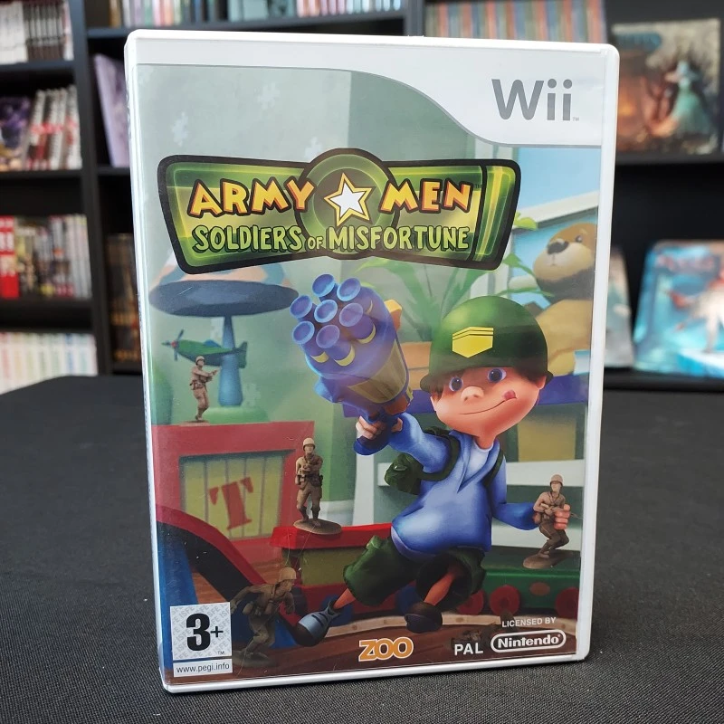 ARMY MEN : SOLDIERS OF MISFORTUNE COMPLET WII ARMY MEN : SOLDIERS OF MISFORTUNE COMPLET WII -Labyrinthe army men soldiers of misfortune complet wii