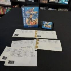 ART OF FIGHTING COMPLET MEGA DRIVE NOTICE ABIMEE -Labyrinthe art of fighting complet mega drive notice abimee 2