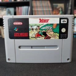 ASTERIX CARTOUCHE SEULE JAUNIE FAH SUPER NINTENDO