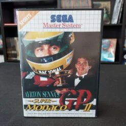 AYRTON SENNA SUPER MONACO GP 2 MASTER SYSTEM