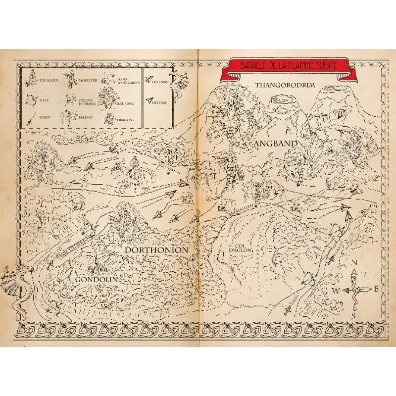 BATAILLES DE TOLKIEN BATAILLES DE TOLKIEN -Labyrinthe batailles de tolkien 1