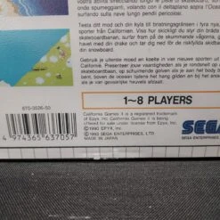 CALIFORNIA GAMES 2 COMPLET MASTER SYSTEM -Labyrinthe california games 2 complet master system 3