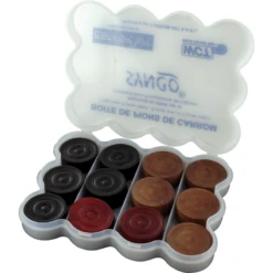 Carrom : Set De 24 Pions