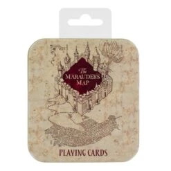 Jeu De 52 Cartes - Harry Potter : Carte Du Maraudeur