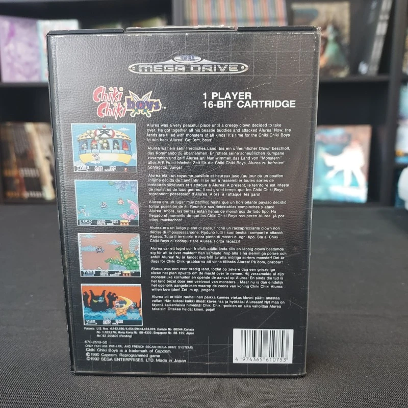 CHIKI CHIKI BOYS SANS NOTICE MEGA DRIVE CARTOUCHE ABIMEE CHIKI CHIKI BOYS SANS NOTICE MEGA DRIVE CARTOUCHE ABIMEE -Labyrinthe chiki chiki boys sans notice mega drive cartouche abimee 2