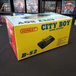 CITY BOY B-52 SUPER JOYSTICK HONEST COMPLET SUPER NINTENDO MEGA DRIVE -Labyrinthe city boy b 52 super joystick honest complet super nintendo mega drive 8