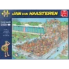 Puzzle Jan Van Haasteren - Pool Pile Up -Labyrinthe comic puzzle 2000 pool pile up