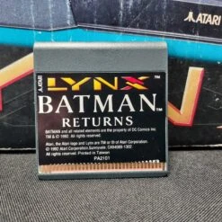 CONSOLE ATARI LYNX 2 PACK BATMAN RETURNS COMPLET -Labyrinthe console atari lynx 2 pack batman returns complet 11