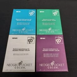 CONSOLE NEO GEO POCKET COLOR BLUE COMPLET EN BOITE -Labyrinthe console neo geo pocket color blue complet en boite 12