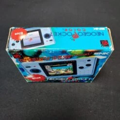 CONSOLE NEO GEO POCKET COLOR BLUE COMPLET EN BOITE -Labyrinthe console neo geo pocket color blue complet en boite 7