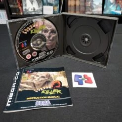 CORPSE KILLER COMPLET SEGA MEGA CD -Labyrinthe corpse killer complet sega mega cd 3