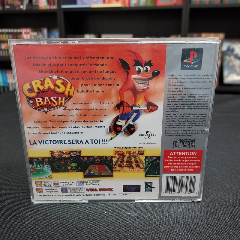 CRASH BASH PLATINUM COMPLET PS1 CRASH BASH PLATINUM COMPLET PS1 -Labyrinthe crash bash platinum complet ps1 2