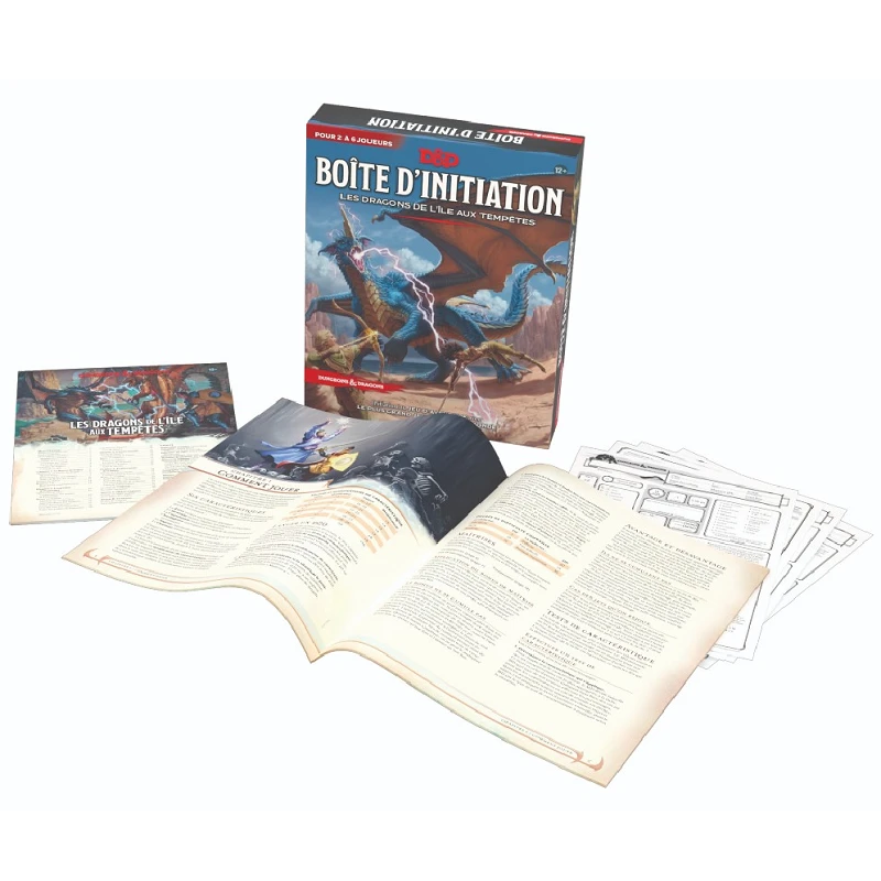 Dungeons & Dragons – Starter Set : Les dragons de l’Île aux Tempêtes Dungeons & Dragons – Starter Set : Les Dragons De L’Île Aux Tempêtes -Labyrinthe d d 5 dm starter set dragons 1