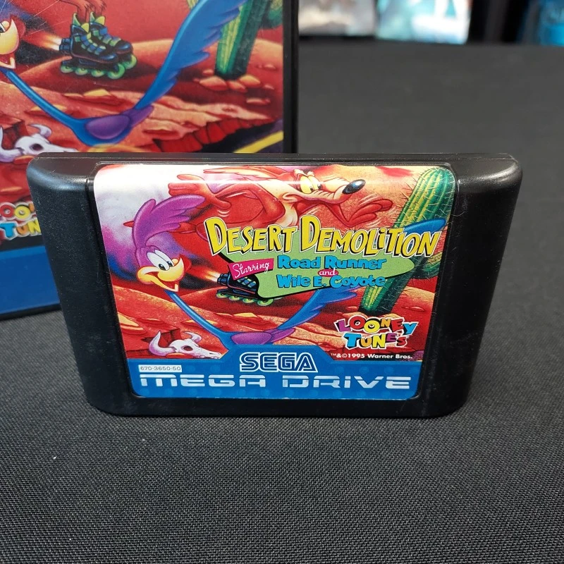 DESERT DEMOLITION COMPLET MEGA DRIVE DESERT DEMOLITION COMPLET MEGA DRIVE -Labyrinthe desert demolition complet mega drive 5