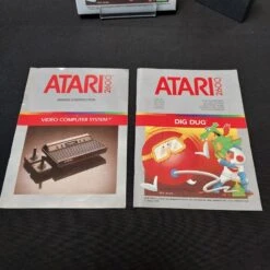 DIG DUG ATARI 2600 -Labyrinthe dig dug atari 2600 9