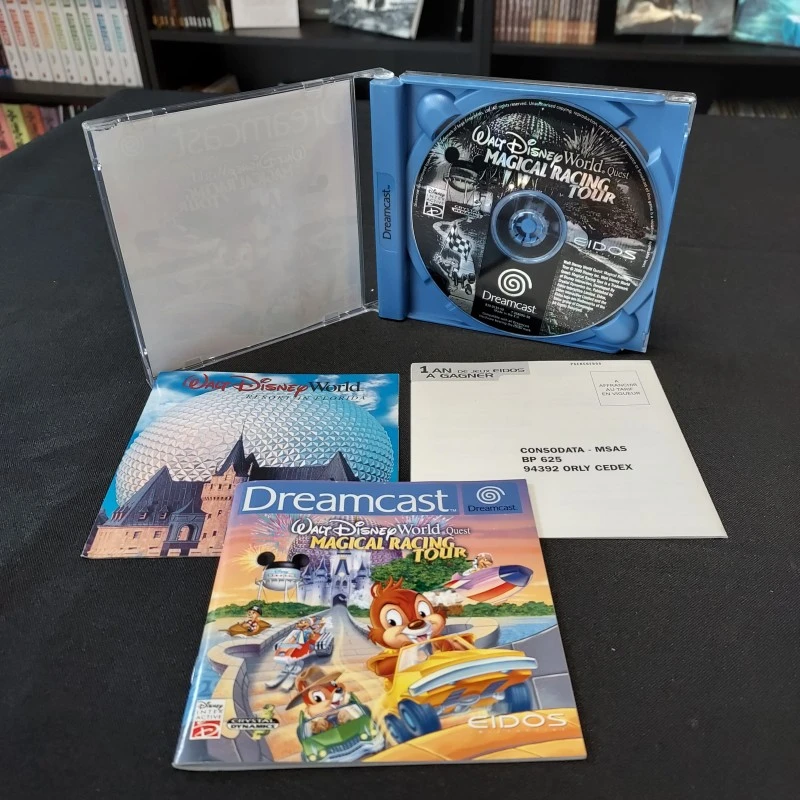 DISNEY WORLD QUEST MAGICAL RACING TOUR COMPLET DREAMCAST DISNEY WORLD QUEST MAGICAL RACING TOUR COMPLET DREAMCAST -Labyrinthe disney world quest magical racing tour complet dreamcast 1