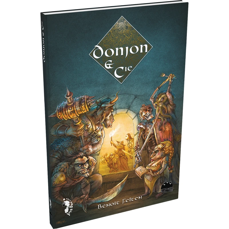 Donjon & Compagnie - Livre de Base Donjon & Compagnie - Livre De Base -Labyrinthe donjon cie livre de base