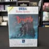 DRACULA BRAM STOKER'S COMPLET MASTER SYSTEM -Labyrinthe dracula bram stoker s complet master system