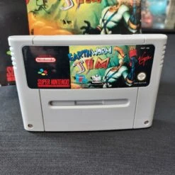 EARTHWORM JIM COMPLET PAL EUR VF SUPER NINTENDO SNES 002 -Labyrinthe earthworm jim complet pal eur vf super nintendo snes 002 9