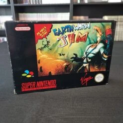 EARTHWORM JIM COMPLET PAL EUR VF SUPER NINTENDO SNES