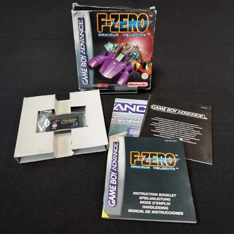 F-ZERO VELOCITY COMPLET BOITE ABIMEE GAME BOY ADVANCE F-ZERO VELOCITY COMPLET BOITE ABIMEE GAME BOY ADVANCE -Labyrinthe f zero velocity complet boite abimee game boy advance 1