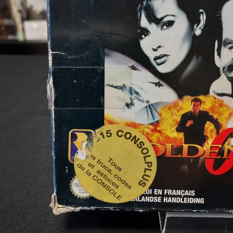 GOLDENEYE 007 COMPLET ETIQUETTE FACE AVANT NINTENDO 64 GOLDENEYE 007 COMPLET ETIQUETTE FACE AVANT NINTENDO 64 -Labyrinthe goldeneye 007 complet etiquette face avant nintendo 64 2