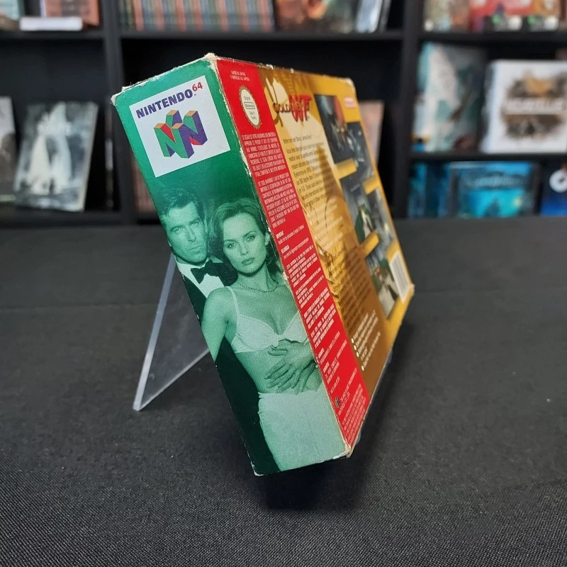 GOLDENEYE 007 COMPLET ETIQUETTE FACE AVANT NINTENDO 64 GOLDENEYE 007 COMPLET ETIQUETTE FACE AVANT NINTENDO 64 -Labyrinthe goldeneye 007 complet etiquette face avant nintendo 64 5