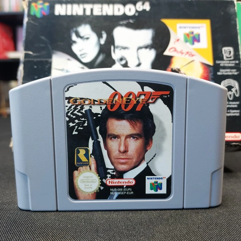 GOLDENEYE 007 COMPLET ETIQUETTE FACE AVANT NINTENDO 64 GOLDENEYE 007 COMPLET ETIQUETTE FACE AVANT NINTENDO 64 -Labyrinthe goldeneye 007 complet etiquette face avant nintendo 64 8