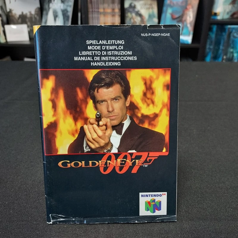 GOLDENEYE 007 COMPLET ETIQUETTE FACE AVANT NINTENDO 64 GOLDENEYE 007 COMPLET ETIQUETTE FACE AVANT NINTENDO 64 -Labyrinthe goldeneye 007 complet etiquette face avant nintendo 64 9