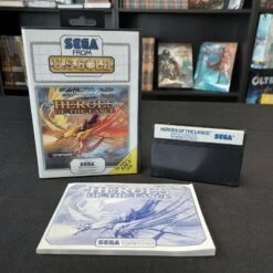 HEROES OF THE LANCE COMPLET MASTER SYSTEM -Labyrinthe heroes of the lance complet master system 1