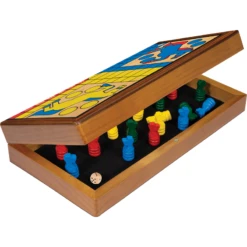 Jeu De Petits Chevaux Pliable -Labyrinthe jeu de petits chevaux pliable 3