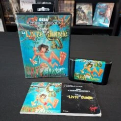 LE LIVRE DE LA JUNGLE COMPLET MEGA DRIVE -Labyrinthe le livre de la jungle complet mega drive 1