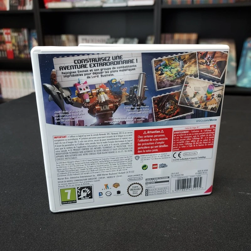 LEGO LA GRANDE AVENTURE 3DS LEGO LA GRANDE AVENTURE 3DS -Labyrinthe lego la grande aventure 3ds complet 2