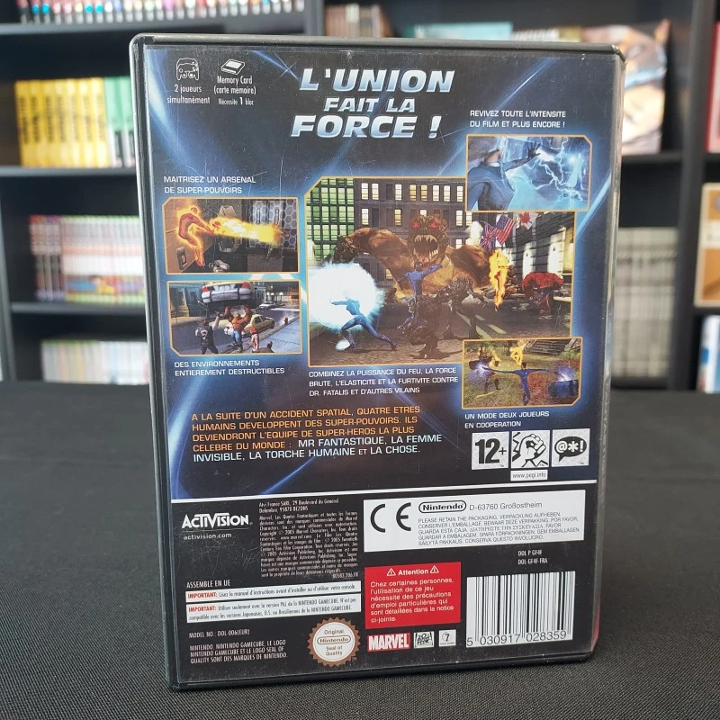 LES 4 FANTASTIQUES COMPLET GAMECUBE LES 4 FANTASTIQUES COMPLET GAMECUBE -Labyrinthe les 4 fantastiques complet gamecube 2