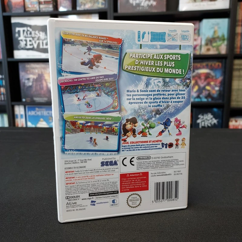 MARIO ET SONIC AUX JEUX OLYMPIQUES HIVER WII COMPLET MARIO ET SONIC AUX JEUX OLYMPIQUES HIVER WII COMPLET -Labyrinthe mario et sonic aux jeux olympiques hiver wii complet 2
