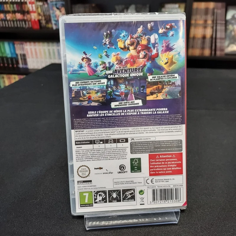 MARIO + LAPIN CRETINS SPARKS OF HOPE BLISTER SWITCH MARIO + LAPIN CRETINS SPARKS OF HOPE BLISTER SWITCH -Labyrinthe mario lapin cretins sparks of hope blister switch 1