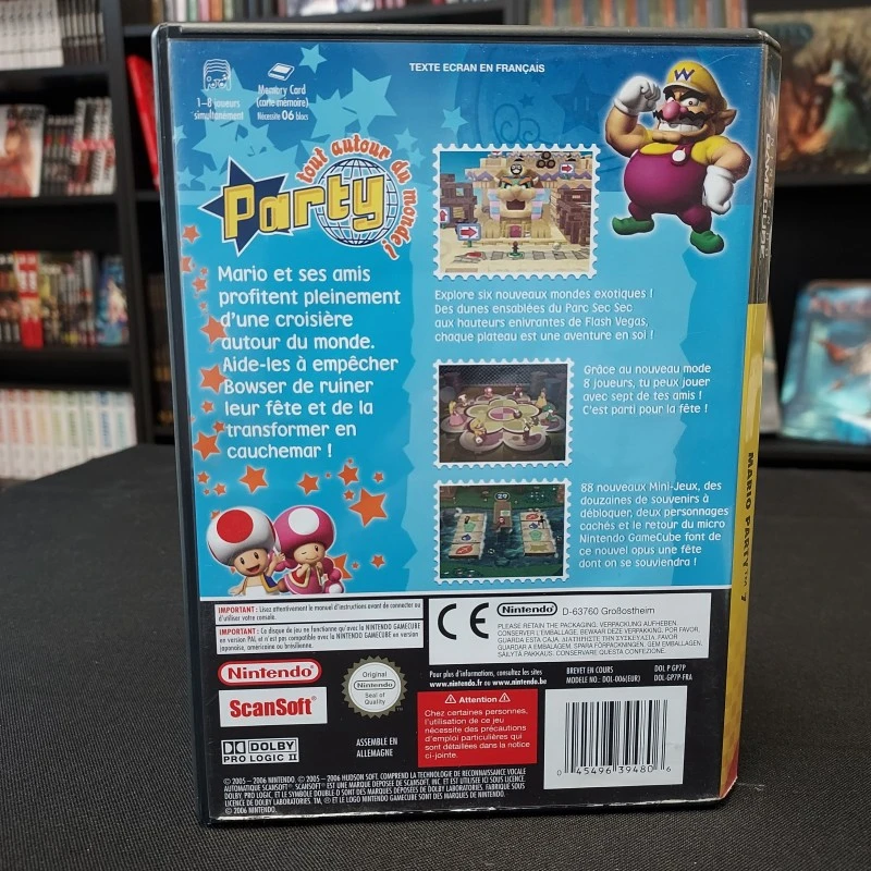 MARIO PARTY 7 NOTICE + CARTE VIP NON GRATTEE PAL FRA GAMECUBE MARIO PARTY 7 NOTICE + CARTE VIP NON GRATTEE PAL FRA GAMECUBE -Labyrinthe mario party 7 notice carte vip non grattee pal fra gamecube 2