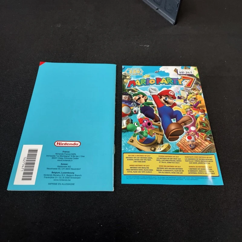 MARIO PARTY 7 NOTICE + CARTE VIP NON GRATTEE PAL FRA GAMECUBE MARIO PARTY 7 NOTICE + CARTE VIP NON GRATTEE PAL FRA GAMECUBE -Labyrinthe mario party 7 notice carte vip non grattee pal fra gamecube 7