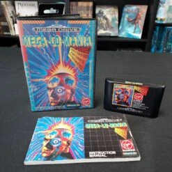 MEGA LO MANIA COMPLET MEGA DRIVE JAQUETTE ABIMEE -Labyrinthe mega lo mania complet mega drive jaquette abimee 1