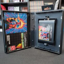 MEGA LO MANIA COMPLET MEGA DRIVE JAQUETTE ABIMEE -Labyrinthe mega lo mania complet mega drive jaquette abimee 2