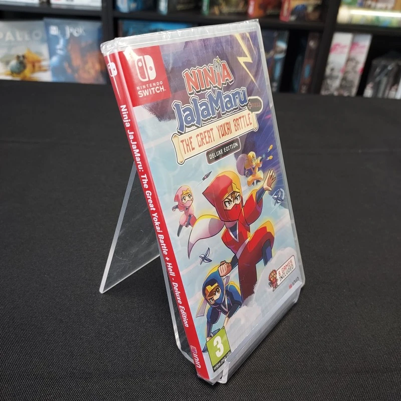 NINJA JAJAMARU : THE GREAT YOKAI BATTLE + HELL DELUXE BLISTER SWITCH NINJA JAJAMARU : THE GREAT YOKAI BATTLE + HELL DELUXE BLISTER SWITCH -Labyrinthe ninja jajamaru the great yokai battle hell deluxe blister switch 2