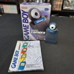 NINTENDO GAME BOY CAMERA BLEUE AVEC NOTICE ABIMEE -Labyrinthe nintendo game boy camera bleue avec notice abimee 1
