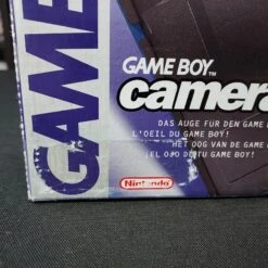 NINTENDO GAME BOY CAMERA BLEUE AVEC NOTICE ABIMEE -Labyrinthe nintendo game boy camera bleue avec notice abimee 2