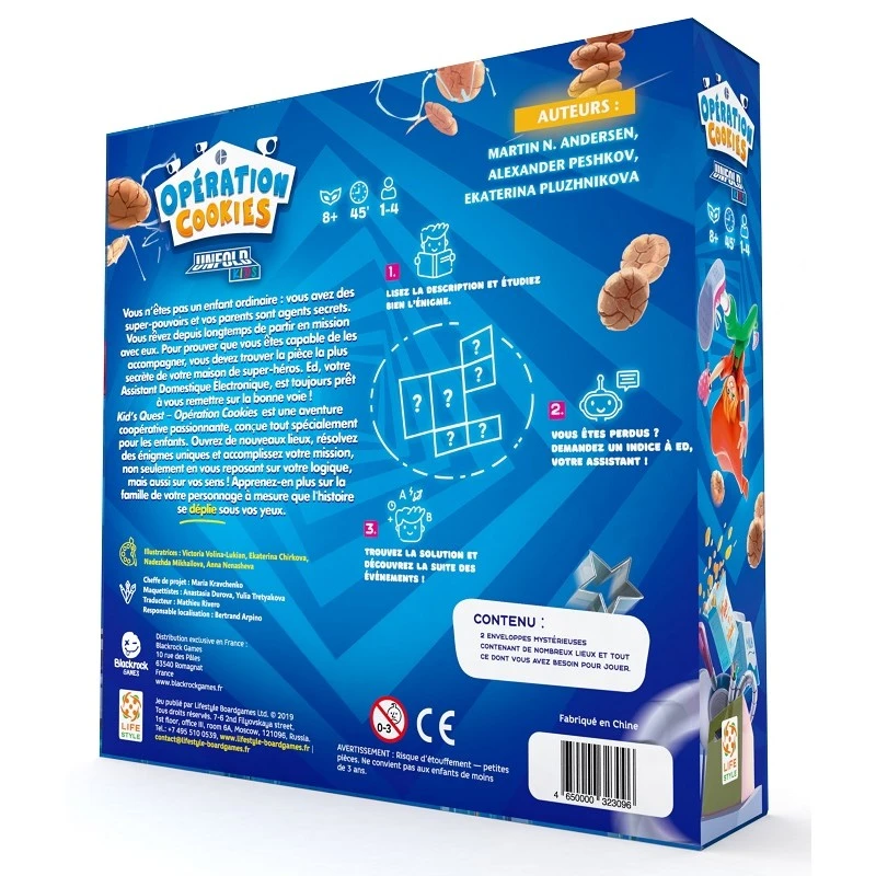 Opération Cookies Opération Cookies -Labyrinthe operation cookies 1