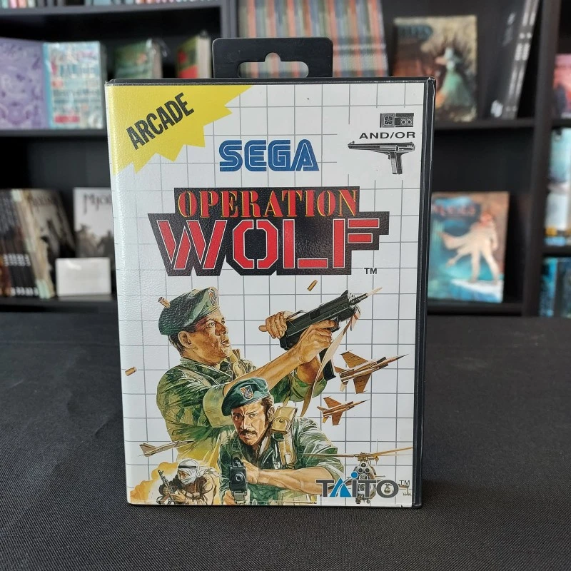 OPERATION WOLF COMPLET MASTER SYSTEM OPERATION WOLF COMPLET MASTER SYSTEM -Labyrinthe operation wolf complet master system