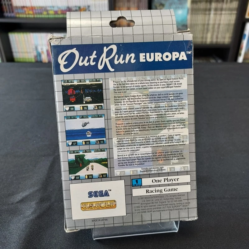 OUT RUN EUROPA SANS CALE AVEC NOTICE SEGA GAME GEAR OUT RUN EUROPA SANS CALE AVEC NOTICE SEGA GAME GEAR -Labyrinthe out run europa sans cale avec notice sega game gear 2