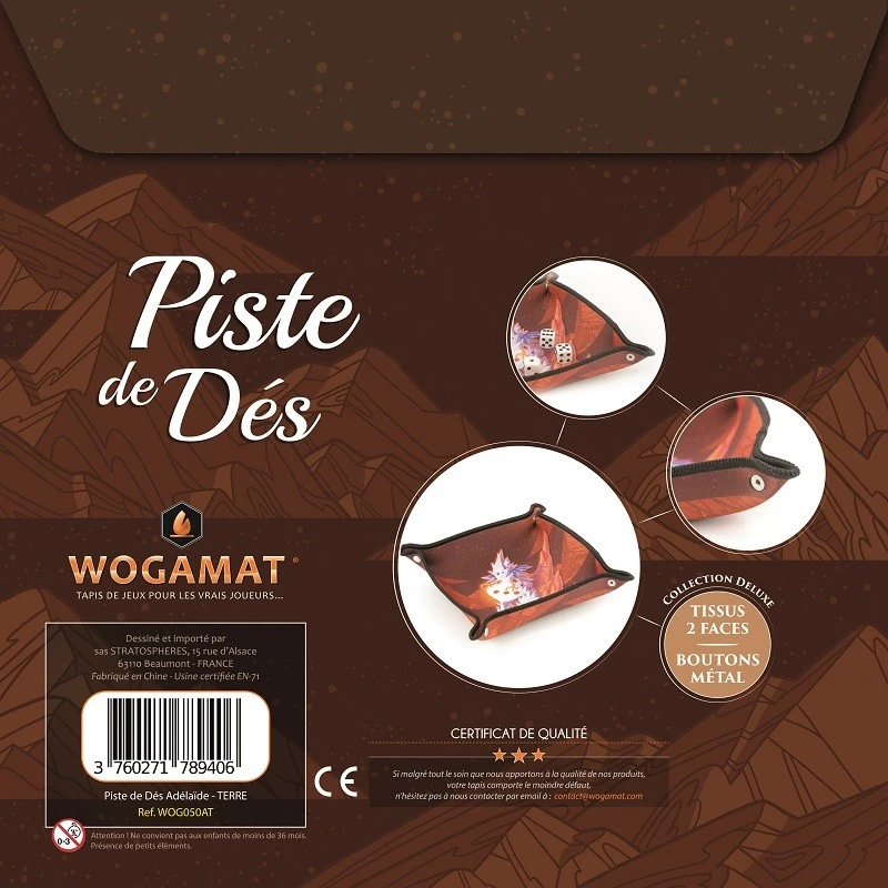 Piste de Dés - Terre Piste De Dés - Terre -Labyrinthe piste de des adelaide terre 3